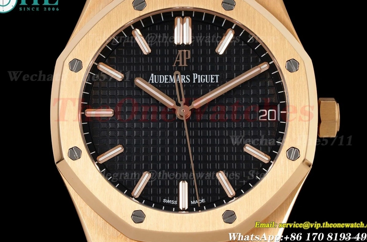 RG 15500 A4302 Mod ZF Oak Dial 41mm Black Royal RG V2 0304